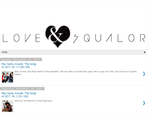 Tablet Screenshot of loveandsqualorfilm.com